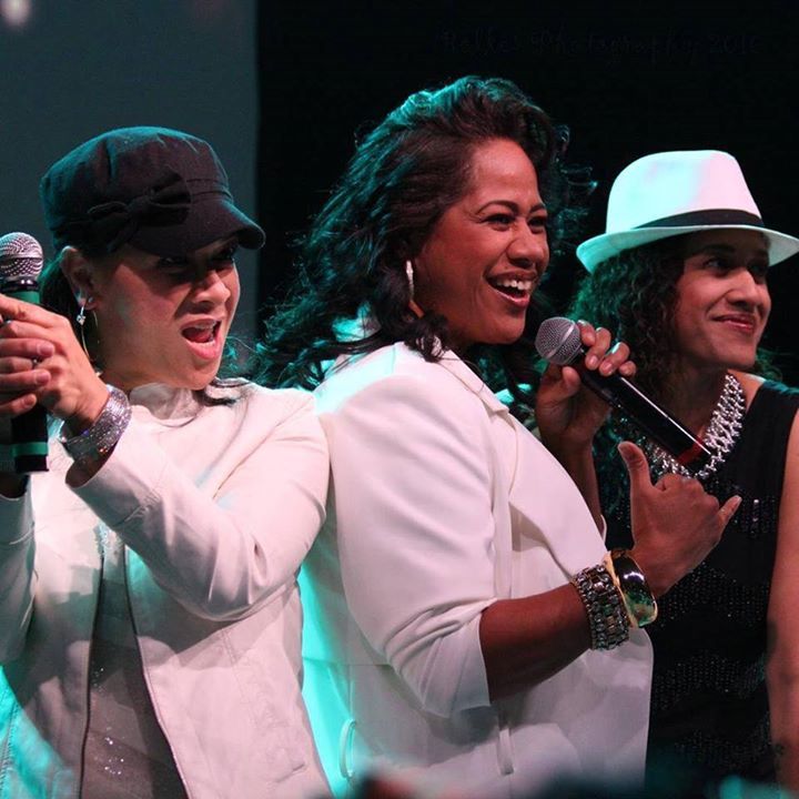 The Jets performing live on stage
